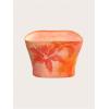 image:imageFloerns Womens Sleeveless Bandeau Floral Print Strapless Summer Cropped Going Out Tube Top Orange XSmall