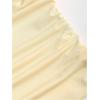 image:imageFloerns Womens Starfish Draped Front Tank Tops Ruched Scoop Neck Sleeveless Y2k TopYellow