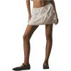 image:imageFloerns Womens Drawstring Low Rise Mini Skirt Layered Hem Cute A Line SkirtWhite