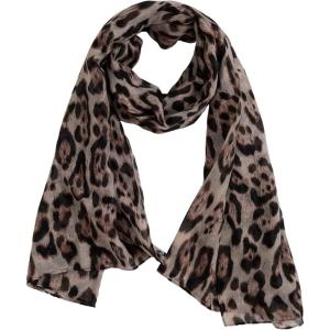 image:imageFloerns Womens Boho Leopard Cheetah Print Scarf Headband Wrap Scarves ShawlBeige