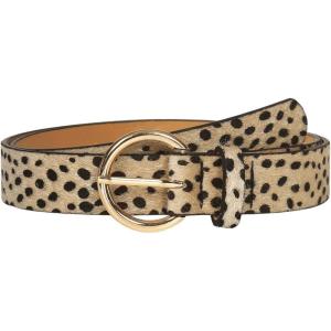 image:imageFloerns Womens Y2K Cheetah Print Leather Belt Adjustable Trendy Waist BeltsLeopard