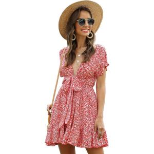image:imageFloerns womens ALineRedWhite