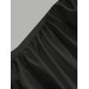 image:imageFloerns Girls Strapless Cropped Tube Top Kids Basic Underwear Ruched Bandeau TopsBlack