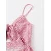 image:imageFloerns Womens Boho Floral Print Twist Front Cami A Line Mini DressDusty Pink Floral