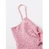 image:imageFloerns Womens Boho Floral Print Twist Front Cami A Line Mini DressDusty Pink Floral