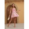image:imageFloerns Womens Boho Floral Print Twist Front Cami A Line Mini DressPale Pink