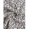 image:imageFloerns Womens Boho Floral Print Twist Front Cami A Line Mini DressWhite Black Floral