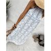 image:imageFloerns Womens Boho Tribal Halter Dress Sleeveless Backless A Line Long DressesBlue Multi