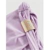 image:imageFloerns Womens Elegant Off The Shoulder Midi Dress Metal Sleeveless Ruched Slim Fit Bodycon Party DressesLilac Purple
