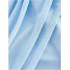 image:imageFloerns Womens Elegant Off The Shoulder Midi Dress Metal Sleeveless Ruched Slim Fit Bodycon Party DressesPale Blue