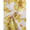 image:imageFloerns Womens Floral Dress Puff Sleeve Dress Square Neck Summer Vacation Picnic Mini DressesYellow