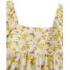 image:imageFloerns Womens Floral Dress Puff Sleeve Dress Square Neck Summer Vacation Picnic Mini DressesYellow