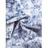 image:imageFloerns Womens Floral Halter Ruffle Tiered Cute Summer Mini Dress Milkmaid Vacation SundressBlue and White