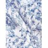 image:imageFloerns Womens Floral Halter Ruffle Tiered Cute Summer Mini Dress Milkmaid Vacation SundressBlue and White