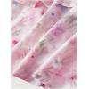 image:imageFloerns Womens Floral Halter Ruffle Tiered Cute Summer Mini Dress Milkmaid Vacation SundressPink Floral
