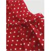 image:imageFloerns Womens Floral Halter Ruffle Tiered Cute Summer Mini Dress Milkmaid Vacation SundressRed Polka
