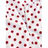 image:imageFloerns Womens Floral Halter Ruffle Tiered Cute Summer Mini Dress Milkmaid Vacation SundressRed Polka Dots