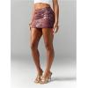 image:imageFloerns Womens Floral Sequin Bodycon Mini Skirt Sparkly Low Rise Night Out SkirtsPurple