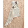 image:imageFloerns Womens Summer Sundress Metal Starfish Asymmetrical Hem Tube Beach Vacation ClothesApricot