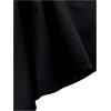 image:imageFloerns Womens Sweetheart Neck Puff Sleeve Dress Zipper A Line Short Ruffle DressesBlack