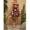 image:imageFloerns Womens Tropical Sleeveless Cami Dress Loose Holiday A Line Mini DressesBlack