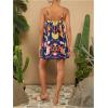 image:imageFloerns Womens Tropical Sleeveless Cami Dress Loose Holiday A Line Mini DressesDark Blue
