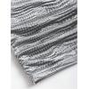 image:imageFloerns Womens Y2k Sexy PU Letter Halter Tops Draped Backless Sleeveless Ruched Concert Club Going Out TopsSilver