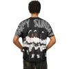 image:imageFloerns Mens Streetwear Y2k Graphic Letter Print Oversized Tee Crew Neck Short Sleeve T Shirt Drip OutfitsBlack Multi