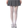 image:imageFloerns Womens Vintage Vertical Striped Fishnet Mesh Pantyhose Tights Retro StockingsWhite