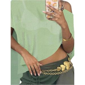 image:imageFloerns Womens Dolman Sleeve Poncho Shrug Knit Lightweight Cover Up Sweater TopGreen