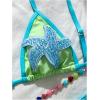 image:imageFloerns Womens Bikini Sets Starfish Sequin Triangle Swimsuit String 2 Piece Bathing SuitGreen