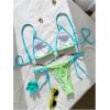 image:imageFloerns Womens Bikini Sets Starfish Sequin Triangle Swimsuit String 2 Piece Bathing SuitGreen
