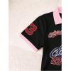 image:imageFloerns Womens Y2k Number Jersey T Shirts Short Sleeve V Neck Slim Fit Street Graphic TeesBlack