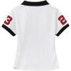 image:imageFloerns Womens Y2k Number Jersey T Shirts Short Sleeve V Neck Slim Fit Street Graphic TeesBlack and White