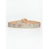 image:imageFloerns Leopard Print Belts for Women Faux Leather Y2K Belts with Carved Metal BuckleLight Green