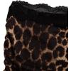 image:imageFloerns Womens Cheetah Print Tube Tops Shirt Y2k Lace Strapless Going Out Tank TopsDark Brown Cheetah