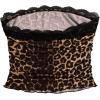 image:imageFloerns Womens Cheetah Print Tube Tops Shirt Y2k Lace Strapless Going Out Tank TopsDark Brown Cheetah