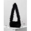 image:imageFloerns Womens Cute Fuzzy Shoulder Bag Furry Purse Handbag for Autumn and WinterBlack