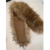 image:imageFloerns Womens Faux Fur Tie Waist Wide Belt Vintage Leather Belts for Jeans DressesBrown