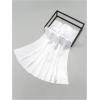 image:imageFloerns Womens Paisley Print Headscarf Square Hair Scarf Silk Satin BandanaWhite
