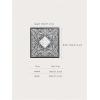 image:imageFloerns Womens Vintage Silk Bandana Paisley Print Headscarf Boho Square Hair ScarfBlack White Geo