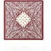 image:imageFloerns Womens Vintage Silk Bandana Paisley Print Headscarf Boho Square Hair ScarfBurgundy