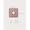 image:imageFloerns Womens Vintage Silk Bandana Paisley Print Headscarf Boho Square Hair ScarfBurgundy
