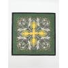 image:imageFloerns Womens Vintage Silk Bandana Paisley Print Headscarf Boho Square Hair ScarfGreen