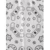 image:imageFloerns Womens Vintage Silk Bandana Paisley Print Headscarf Boho Square Hair ScarfWhite Cream
