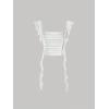 image:imageFloerns Womens Y2k Sleeveless Tank Tops Ruffle Trim Square Neck Ruched Crop TopWhite