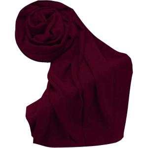 image:imageFloerns Womens Lightweight Breathable Chiffon Long Scarf Shawl Wrap ScarvesBurgundy
