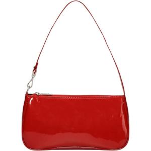 image:imageFloerns Womens Retro Classic Shoulder Bag Small Tote Handbag Clutch PurseRed
