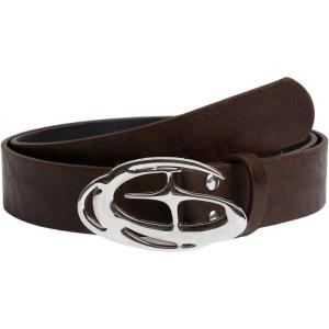 image:imageFloerns Womens Y2k Belt Punk Waist Belt Leather Belt Metal Buckle Belt for JeansCoffee Brown