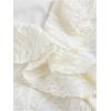 image:imageFloerns Womens Y2K Asymmetrical Ruffle Concert Top V Neck Sleeveless Textured Going Out Western Crop TopsWhite